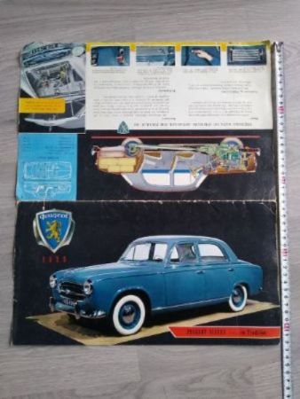 Brochure Peugeot 403 